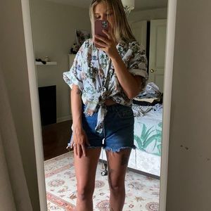 Oversized Hawaiian shirt